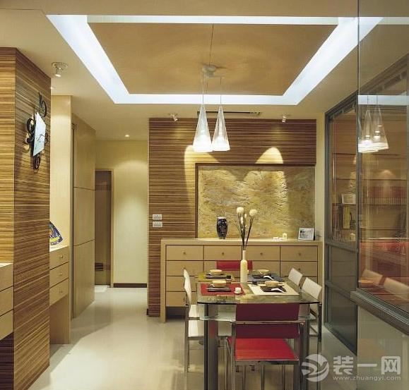 装修设计 现代简约风格餐厅设计说明