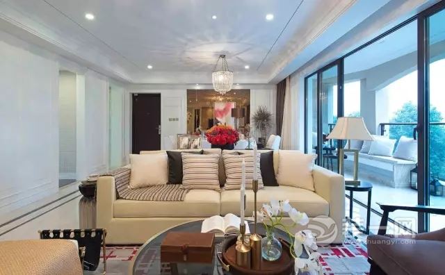 享受轻奢生活 上海装修公司荐100平简欧风格装