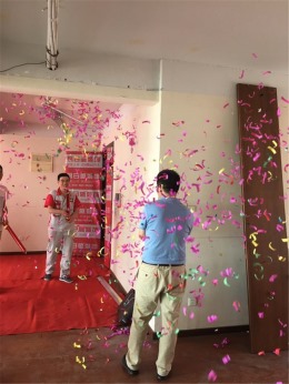 东源丽晶328平米装修在施工地