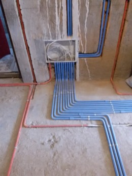 丰庄北路工地各阶段