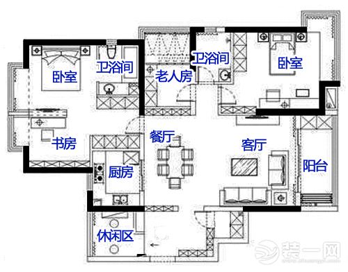 混搭风格装修效果图