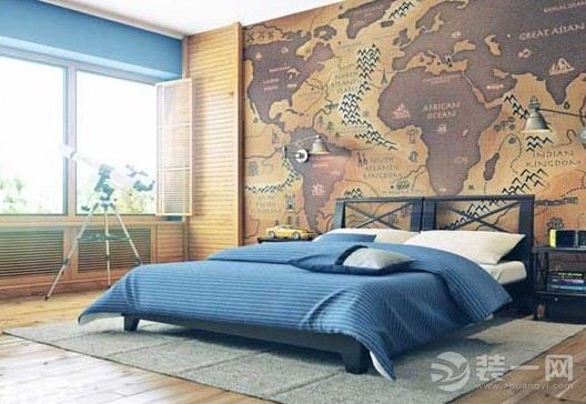 卧室墙面漆装修效果图