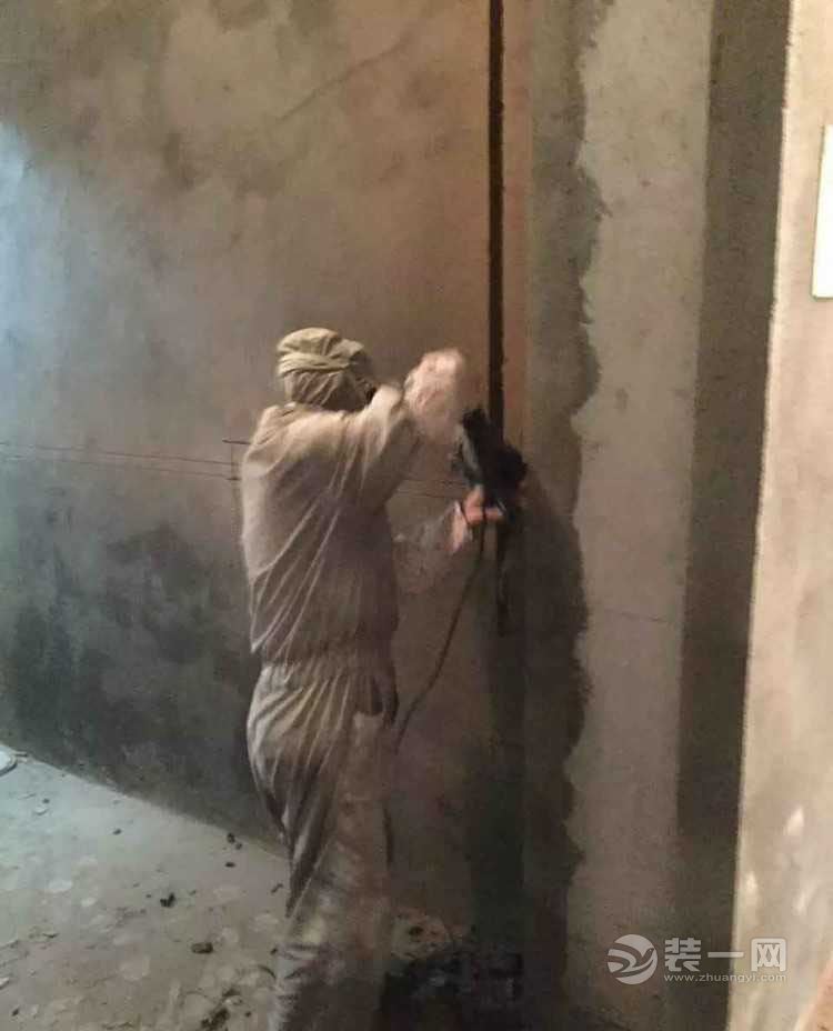 三室二厅装修施工现场