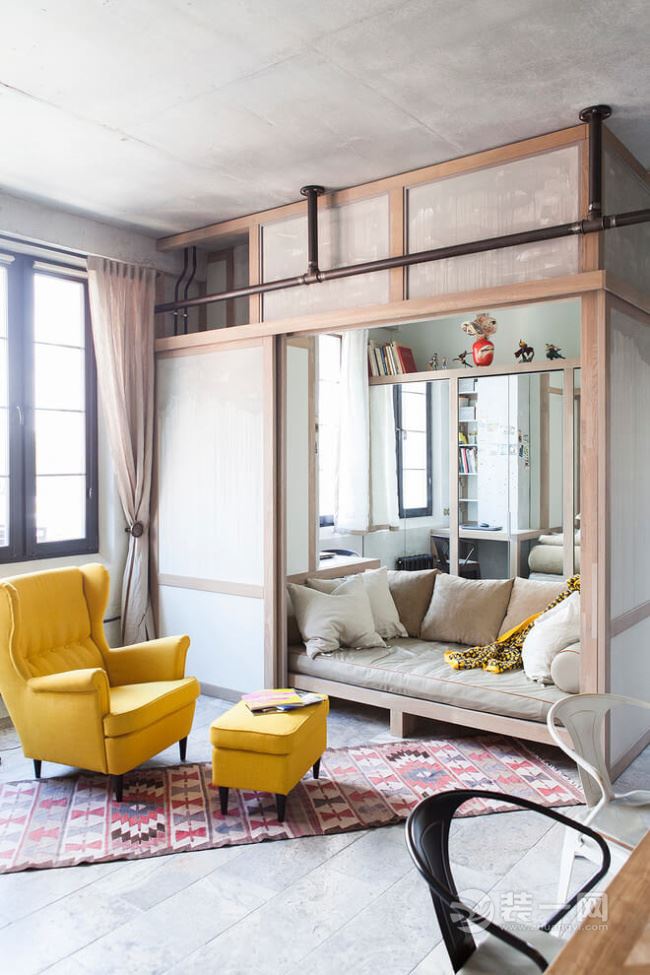 个性工业风两室两厅装修设计 个性工业风两室两厅装修设计