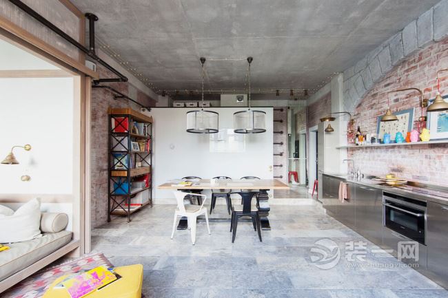 工业风两室两厅装修设计 工业风两室两厅装修设计