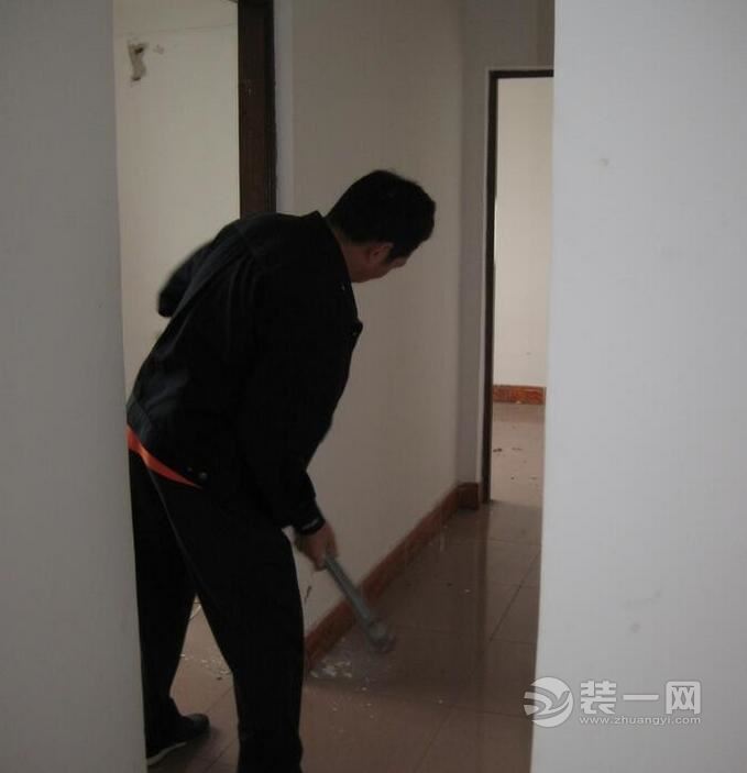 小户型三室两厅装修施工