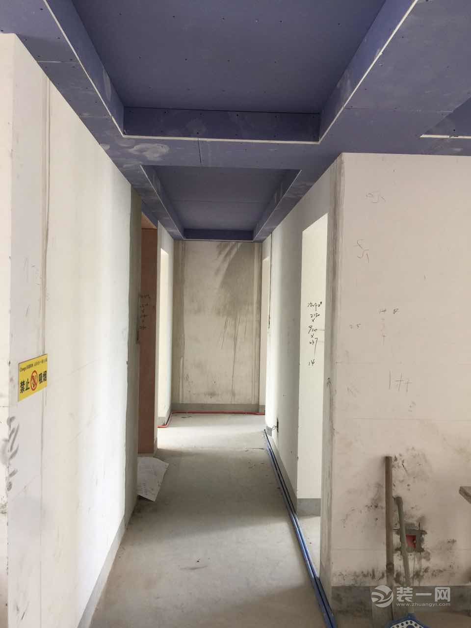上海睿达路118平简美风格装修施工——泥工验收